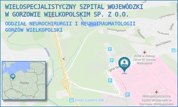 ODDZIAŁ NEUROCHIRURGII I NEUROTRAUMATOLOGII - WIELOSPECJALISTYCZNY SZPITAL WOJEWÓDZKI W GORZOWIE WIELKOPOLSKIM SP. Z O.O. - UL. JANA DEKERTA 1,  GORZÓW WIELKOPOLSKI