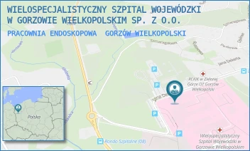 PRACOWNIA ENDOSKOPOWA - WIELOSPECJALISTYCZNY SZPITAL WOJEWÓDZKI W GORZOWIE WIELKOPOLSKIM SP. Z O.O. - UL. JANA DEKERTA 1,  GORZÓW WIELKOPOLSKI