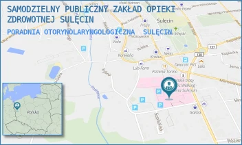 PORADNIA OTORYNOLARYNGOLOGICZNA - SAMODZIELNY PUBLICZNY ZAKŁAD OPIEKI ZDROWOTNEJ SULĘCIN - UL. W.WITOSA 4,  SULĘCIN