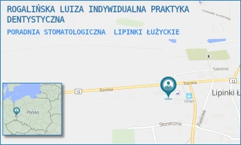 PORADNIA STOMATOLOGICZNA - ROGALIŃSKA LUIZA INDYWIDUALNA PRAKTYKA DENTYSTYCZNA - UL. ŻARSKA 4A,  LIPINKI ŁUŻYCKIE