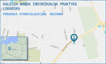 PORADNIA STOMATOLOGICZNA - KALECKA WANDA INDYWIDUALNA PRAKTYKA LEKARSKA - UL. DASZYŃSKIEGO 45A,  WSCHOWA
