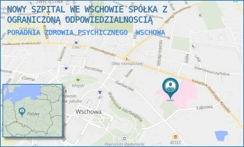 PORADNIA ZDROWIA PSYCHICZNEGO - NOWY SZPITAL WE WSCHOWIE SPÓŁKA Z OGRANICZONĄ ODPOWIEDZIALNOSCIĄ - UL. KS. A KOSTKI 33,  WSCHOWA
