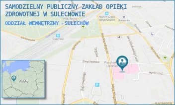 ODDZIAŁ WEWNĘTRZNY - SZPITAL IM. RYSZARDA RZEPKI W SULECHOWIE SPÓŁKA Z OGRANICZONĄ ODPOWIEDZIALNOŚCIĄ - UL. ZWYCIĘSTWA 1,  SULECHÓW