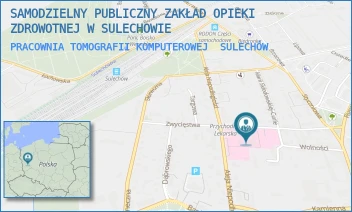 PRACOWNIA TOMOGRAFII KOMPUTEROWEJ - SZPITAL IM. RYSZARDA RZEPKI W SULECHOWIE SPÓŁKA Z OGRANICZONĄ ODPOWIEDZIALNOŚCIĄ - UL. ZWYCIĘSTWA 1,  SULECHÓW
