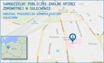 ODDZIAŁ POŁOŻNICZO-GINEKOLOGICZNY - SZPITAL IM. RYSZARDA RZEPKI W SULECHOWIE SPÓŁKA Z OGRANICZONĄ ODPOWIEDZIALNOŚCIĄ - UL. ZWYCIĘSTWA 1,  SULECHÓW