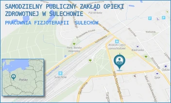 PRACOWNIA FIZJOTERAPII - SZPITAL IM. RYSZARDA RZEPKI W SULECHOWIE SPÓŁKA Z OGRANICZONĄ ODPOWIEDZIALNOŚCIĄ - AL. NIEPODLEGŁOŚCI 19,  SULECHÓW