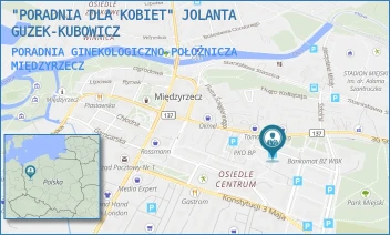 PORADNIA GINEKOLOGICZNO-POŁOŻNICZA - "PORADNIA DLA KOBIET" JOLANTA GUZEK-KUBOWICZ - UL. OS. CENTRUM 3D,  MIĘDZYRZECZ
