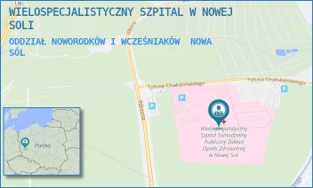 ODDZIAŁ NOWORODKÓW I WCZEŚNIAKÓW - WIELOSPECJALISTYCZNY SZPITAL W NOWEJ SOLI - UL. CHAŁUBIŃSKIEGO 7,  NOWA SÓL