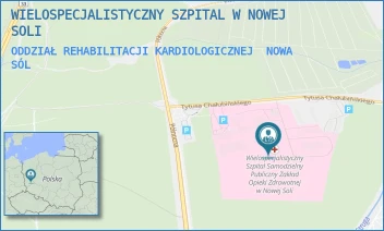 ODDZIAŁ REHABILITACJI KARDIOLOGICZNEJ - WIELOSPECJALISTYCZNY SZPITAL W NOWEJ SOLI - UL. CHAŁUBIŃSKIEGO 7,  NOWA SÓL