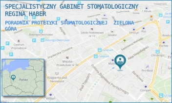 PORADNIA PROTETYKI STOMATOLOGICZNEJ - SPECJALISTYCZNY GABINET STOMATOLOGICZNY REGINA HABER - ALEJA NIEPODLEGŁOŚCI 23/108,  ZIELONA GÓRA