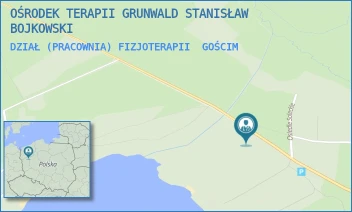 DZIAŁ (PRACOWNIA) FIZJOTERAPII - OŚRODEK TERAPII GRUNWALD STANISŁAW BOJKOWSKI - UL. 89,  GOŚCIM