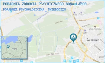 PORADNIA PSYCHOLOGICZNA - PORADNIA ZDROWIA PSYCHICZNEGO BONA LABOR - UL. WAŁOWA 14C,  ŚWIEBODZIN