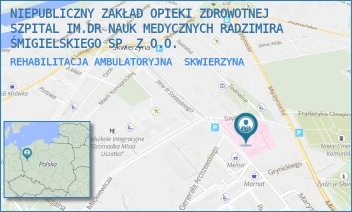 REHABILITACJA AMBULATORYJNA - NIEPUBLICZNY ZAKŁAD OPIEKI ZDROWOTNEJ SZPITAL IM.DR NAUK MEDYCZNYCH RADZIMIRA ŚMIGIELSKIEGO SP. Z O.O. - UL. SZPITALNA 5,  SKWIERZYNA