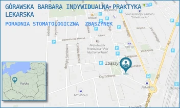 PORADNIA STOMATOLOGICZNA - GÓRAWSKA BARBARA INDYWIDUALNA PRAKTYKA LEKARSKA - UL. DŁUGA 1,  ZBĄSZYNEK