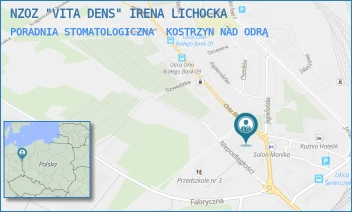 PORADNIA STOMATOLOGICZNA - NZOZ "VITA DENS" IRENA LICHOCKA - UL. ORŁA BIAŁEGO 9,  KOSTRZYN NAD ODRĄ