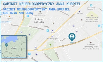 GABINET NEUROLOGOPEDYCZNY ANNA KURPIEL - GABINET NEUROLOGOPEDYCZNY ANNA KURPIEL - UL. KARD. STEFANA WYSZYŃSKIEGO 23,  KOSTRZYN NAD ODRĄ