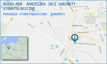 PORADNIA STOMATOLOGICZNA - ALEXA-MED  AGNIESZKA JOCZ GABINETY STOMATOLOGICZNE - UL. PLAC POWSTAŃCÓW WIELKOPOLSKICH 9,  BABIMOST