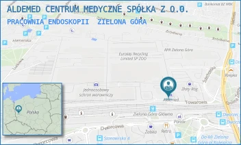 PRACOWNIA ENDOSKOPII - ALDEMED CENTRUM MEDYCZNE SPÓŁKA Z O.O. - UL. TOWAROWA 20,  ZIELONA GÓRA