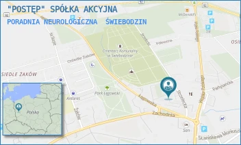 PORADNIA NEUROLOGICZNA - "POSTĘP" SPÓŁKA AKCYJNA - UL. STRZELECKA 1,  ŚWIEBODZIN