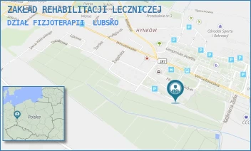 DZIAŁ FIZJOTERAPII - ZAKŁAD REHABILITACJI LECZNICZEJ - UL. HENRYKA SUCHARSKIEGO 6/A,  LUBSKO