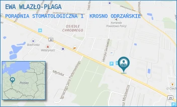 PORADNIA STOMATOLOGICZNA 1 - EWA WLAZŁO-PLAGA - UL. SŁUBICKA 12A,  KROSNO ODRZAŃSKIE