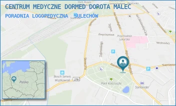 PORADNIA LOGOPEDYCZNA - CENTRUM MEDYCZNE DORMED DOROTA MALEC - BANKOWA 1,  SULECHÓW