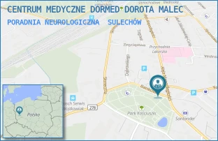PORADNIA NEUROLOGICZNA - CENTRUM MEDYCZNE DORMED DOROTA MALEC - BANKOWA 1,  SULECHÓW