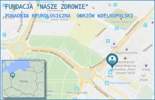 PORADNIA NEUROLOGICZNA - FUNDACJA "NASZE ZDROWIE" - FRANCISZKA WALCZAKA 23E,  GORZÓW WIELKOPOLSKI