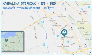 PORADNIA STOMATOLOGICZNA - MAGDALENA STĘPNIAK - EM - MED - UL. TADEUSZA KOŚCIUSZKI 24A,  SULĘCIN