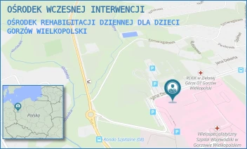OŚRODEK REHABILITACJI DZIENNEJ DLA DZIECI - POLSKIE STOWARZYSZENIE NA RZECZ OSÓB Z NIEPEŁNOSPRAWNOŚCIĄ INTELEKTUALNĄ KOŁO W GORZOWIE WLKP. - UL. JANA DEKERTA 1,  GORZÓW WIELKOPOLSKI