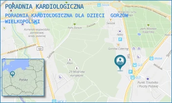 PORADNIA KARDIOLOGICZNA DLA DZIECI - PORADNIA KARDIOLOGICZNA - UL. PIŁSUDSKIEGO 1 B,  GORZÓW WIELKOPOLSKI