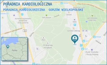 PORADNIA KARDIOLOGICZNA - PORADNIA KARDIOLOGICZNA - UL. PIŁSUDSKIEGO 1 B,  GORZÓW WIELKOPOLSKI