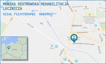 DZIAŁ FIZJOTERAPII - MONIKA PIOTROWSKA REHABILITACJA LECZNICZA - UL. PLAC POWSTAŃCÓW WIELKOPOLSKICH 9,  BABIMOST