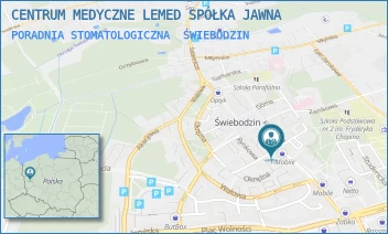 PORADNIA STOMATOLOGICZNA - CENTRUM MEDYCZNE LEMED SPÓŁKA JAWNA - KILIŃSKIEGO 7,  ŚWIEBODZIN