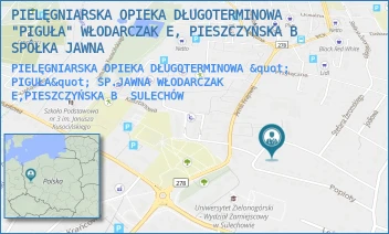 PIELĘGNIARSKA OPIEKA DŁUGOTERMINOWA " PIGUŁA" SP.JAWNA WŁODARCZAK E,PIESZCZYŃSKA B - PIELĘGNIARSKA OPIEKA DŁUGOTERMINOWA "PIGUŁA" WŁODARCZAK E, PIESZCZYŃSKA B SPÓŁKA JAWNA - ŁĄCZNA 1,  SULECHÓW
