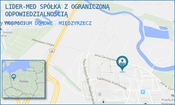 HOSPICJUM DOMOWE - LIDER-MED SPÓŁKA Z OGRANICZONĄ ODPOWIEDZIALNOŚCIĄ - OSIEDLE KASZTELAŃSKIE 11A,  MIĘDZYRZECZ