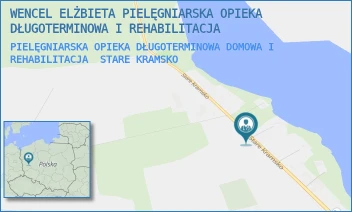 PIELĘGNIARSKA OPIEKA DŁUGOTERMINOWA DOMOWA I REHABILITACJA - WENCEL ELŻBIETA PIELĘGNIARSKA OPIEKA DŁUGOTERMINOWA I REHABILITACJA - STARE KRAMSKO 18,  STARE KRAMSKO