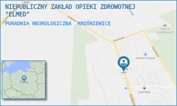 PORADNIA NEUROLOGICZNA - NIEPUBLICZNY ZAKŁAD OPIEKI ZDROWOTNEJ "ELMED" - UL. KOLEJOWA 23,  KROŚNIEWICE