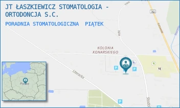 PORADNIA STOMATOLOGICZNA - JT ŁASZKIEWICZ STOMATOLOGIA - ORTODONCJA S.C. - UL. STODOLNIANA 6,  PIĄTEK