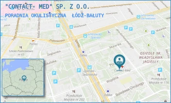 PORADNIA OKULISTYCZNA - "CONTACT- MED" SP. Z O.O. - UL. WSPÓLNA 6,  ŁÓDŹ-BAŁUTY