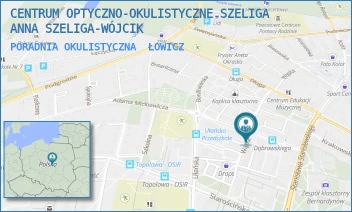 PORADNIA OKULISTYCZNA - CENTRUM OPTYCZNO-OKULISTYCZNE SZELIGA ANNA SZELIGA-WÓJCIK - HENRYKA DĄBROWSKIEGO 24,  ŁOWICZ