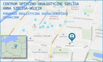 PORADNIA OKULISTYCZNA SOCHACZEWSKIEGO - CENTRUM OPTYCZNO-OKULISTYCZNE SZELIGA ANNA SZELIGA-WÓJCIK - ALEKSANDRA SOCHACZEWSKIEGO 4/68,  SOCHACZEW