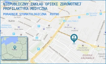 PORADNIA STOMATOLOGICZNA - NIEPUBLICZNY ZAKŁAD OPIEKI ZDROWOTNEJ PROFILAKTYKA MEDYCZNA - UL. KARD. STEFANA WYSZYŃSKIEGO 14,  KUTNO