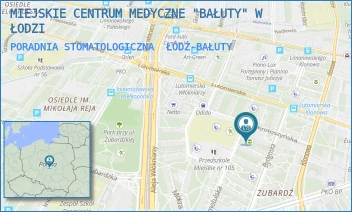 PORADNIA STOMATOLOGICZNA - MIEJSKIE CENTRUM MEDYCZNE "BAŁUTY" W ŁODZI - UL. BYDGOSKA 17/21,  ŁÓDŹ-BAŁUTY