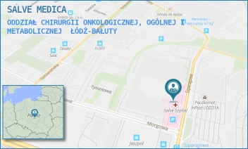 ODDZIAŁ CHIRURGII ONKOLOGICZNEJ, OGÓLNEJ I METABOLICZNEJ - SALVE MEDICA - UL. SZPARAGOWA 10,  ŁÓDŹ-BAŁUTY
