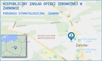 PORADNIA STOMATOLOGICZNA - NIEPUBLICZNY ZAKŁAD OPIEKI ZDROWOTNEJ W ŻARNOWIE - UL. WOLNOŚCI 4,  ŻARNÓW