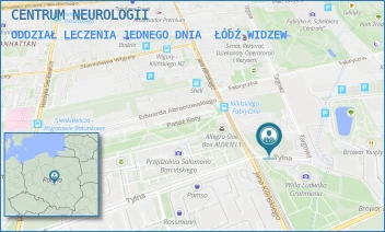 ODDZIAŁ LECZENIA JEDNEGO DNIA - CENTRUM NEUROLOGII - UL. TYLNA 12,  ŁÓDŹ-WIDZEW