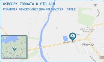 PORADNIA GINEKOLOGICZNO-POŁOŻNICZA - OŚRODEK ZDROWIA W GIDLACH - UL. CZĘSTOCHOWSKA 8,  GIDLE
