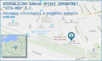 PRACOWNIA FIZJOTERAPII W WARUNKACH DOMOWYCH - NIEPUBLICZNY ZAKŁAD OPIEKI ZDROWOTNEJ "VITA-MED" S.C. - PARTYZANTÓW 1A,  OPOCZNO