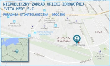 PORADNIA STOMATOLOGICZNA - NIEPUBLICZNY ZAKŁAD OPIEKI ZDROWOTNEJ "VITA-MED" S.C. - UL. PARTYZANTÓW 1A,  OPOCZNO